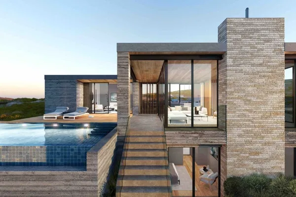 Sea-View 240 m² Villa with Three Bedrooms for Sale in Paphos, Cyprus