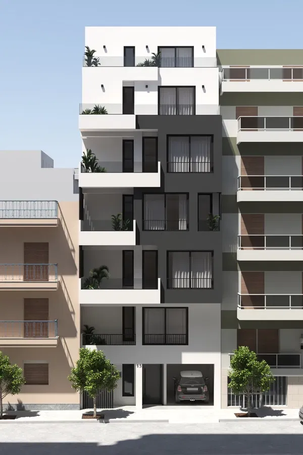Newly Built Three-Bedroom Apartment for Sale in Piraeus