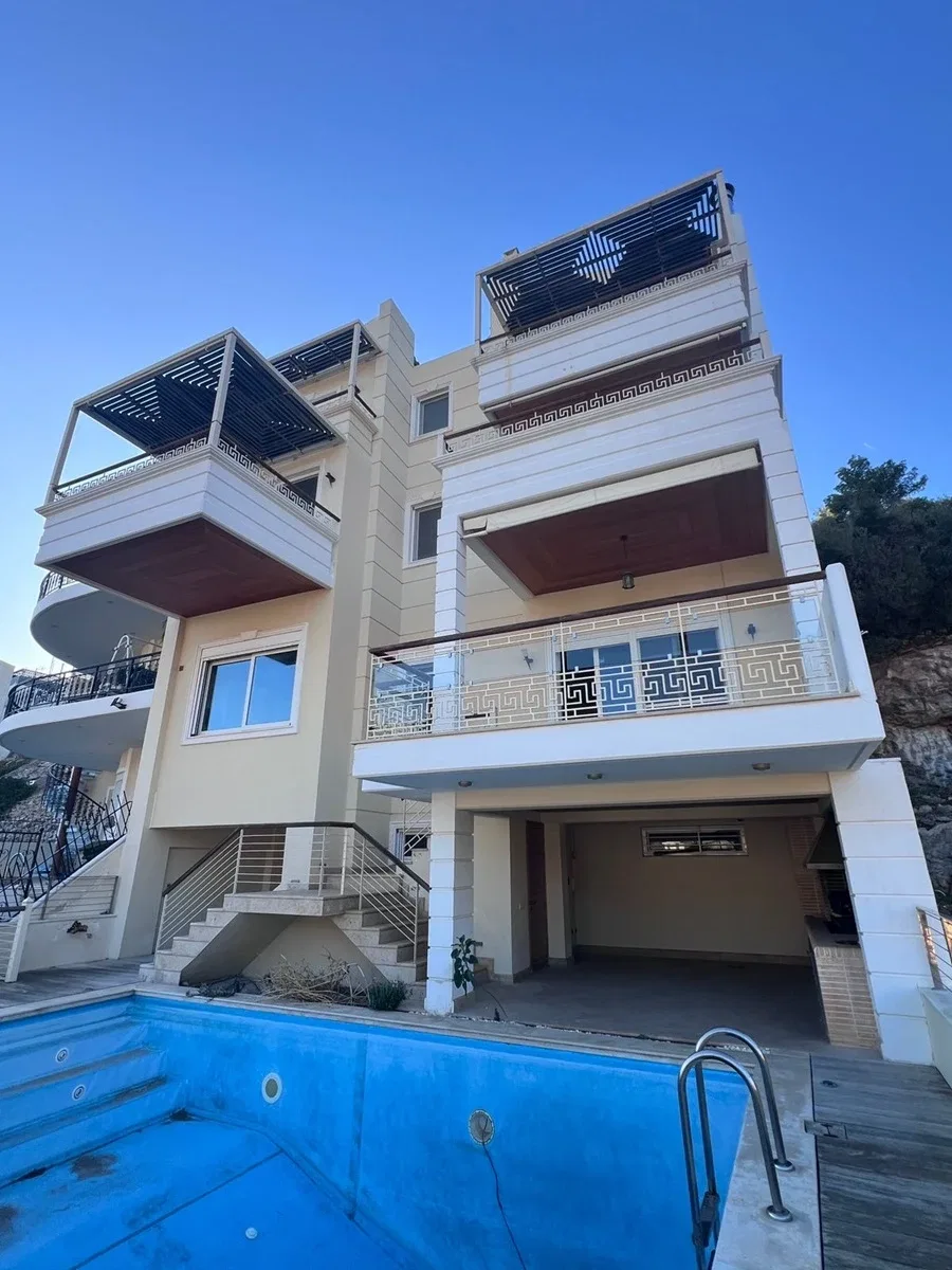 Sea View Five-Bedroom Villa for Sale in Voula, Athens Southern suburbs