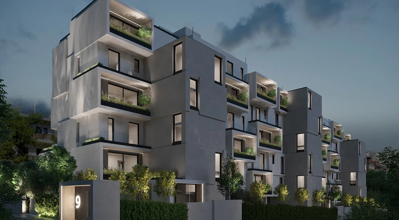 Two-Bedroom Apartment for Sale in Agia Paraskevi Athens, Athens Northern suburbs with Garden