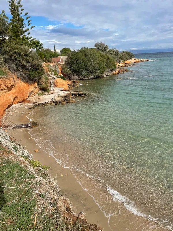 Sea-View 1,220 m² Plot of Land for Sale in Artemida, Athens Eastern Suburbs