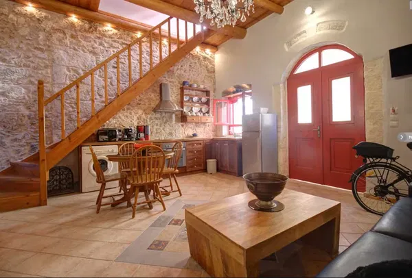 Sea View 98 m² Villa with Two Bedrooms for Sale in Vamos, Chania — photo 4