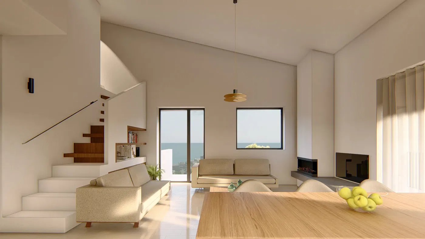 Three-Bedroom Sea-View Apartment for Sale in Mastabas, Rethymnon