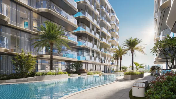 Three-Bedroom Apartment for Sale in Dubai, UAE with Swimming pool
