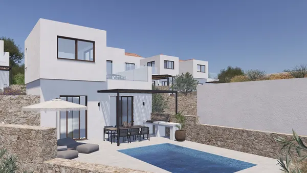 110 m² Three-Bedroom Sea-View Villa for Sale in Rhodes, Dodecanese Islands — photo 4