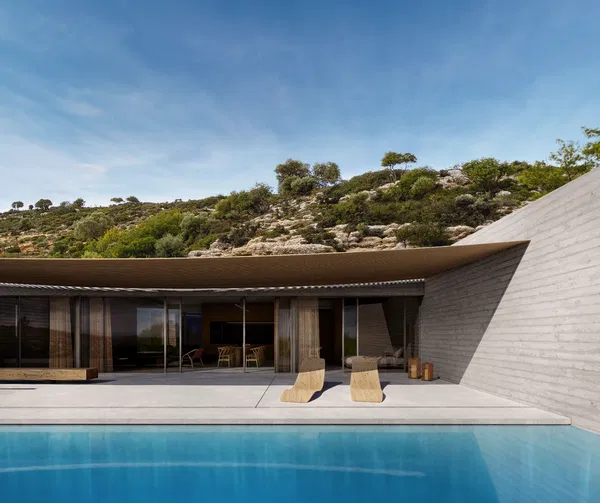 Sea View 118 m² Villa with Three Bedrooms for Sale in Rhodes, Dodecanese Islands — photo 2