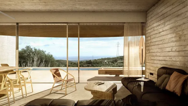 Sea View 220 m² Villa with Three Bedrooms for Sale in Rhodes, Dodecanese Islands — photo 4
