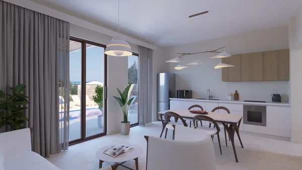 Sea View 110 m² Villa with Three Bedrooms for Sale in Rhodes, Dodecanese Islands — photo 5