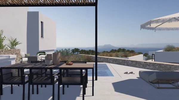 Sea View 110 m² Villa with Three Bedrooms for Sale in Rhodes, Dodecanese Islands — photo 4