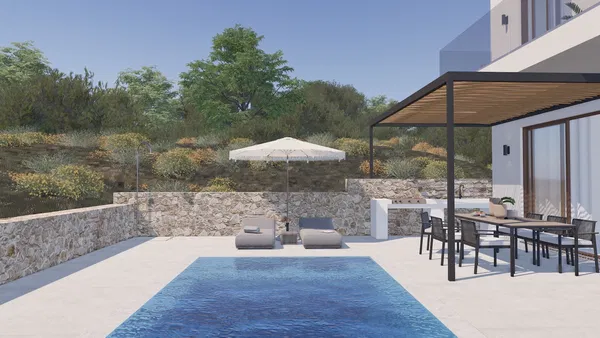 Sea-View 107 m² Villa with Three Bedrooms for Sale in Rhodes, Dodecanese Islands — photo 3