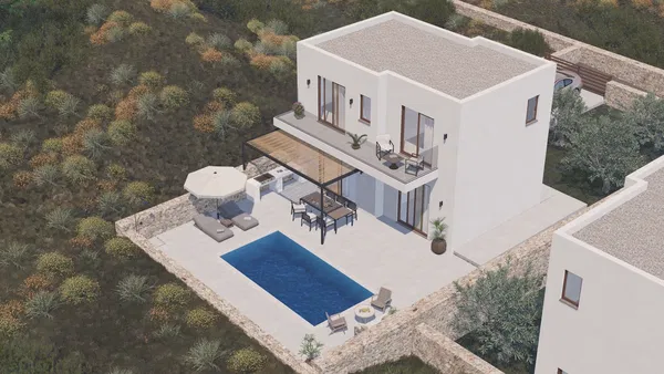 Sea-View 107 m² Villa with Three Bedrooms for Sale in Rhodes, Dodecanese Islands — photo 2