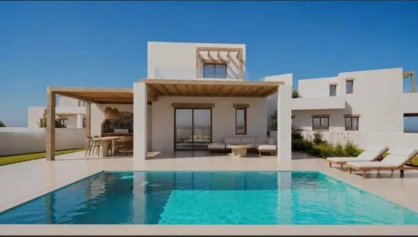 112 m² Sea View Three-Bedroom Villa for Sale in Rhodes, Dodecanese Islands