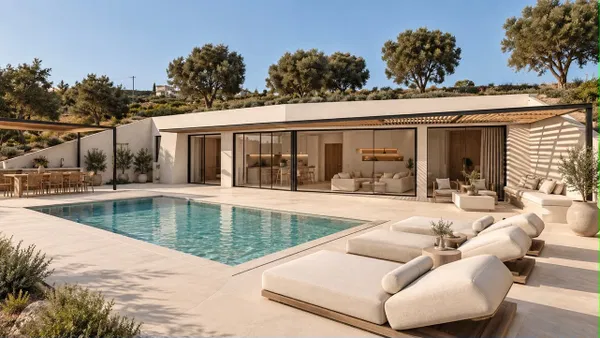 Two-Bedroom Sea View Villa for Sale in East Rhodes, Rhodes