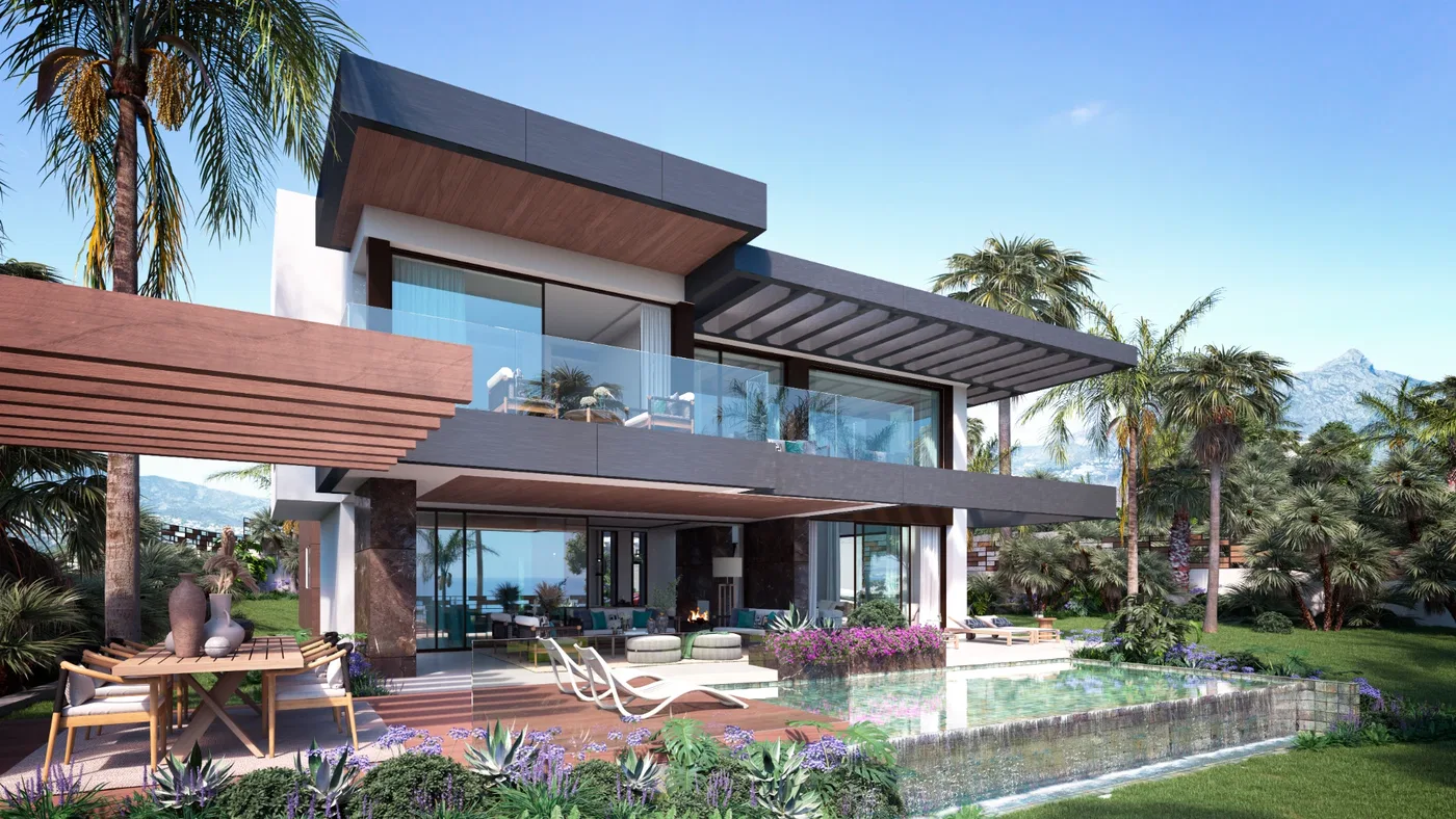 Four-Bedroom Villa for Sale in Marbella, Spain with Garage