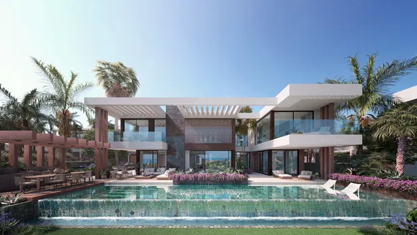 Four-Bedroom Villa for Sale in Marbella, Spain with Gym