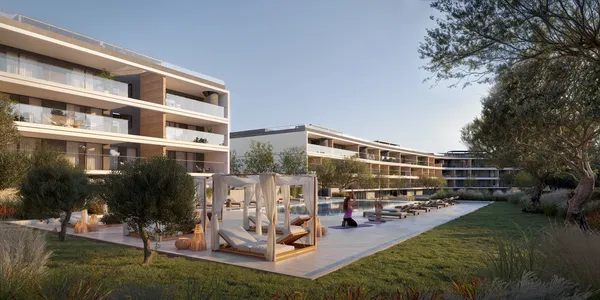 111 m² Newly Built One-Bedroom Apartment for Sale in Paphos, Cyprus