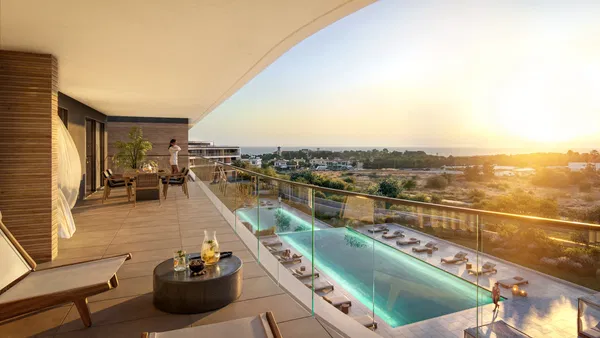Three-Bedroom Sea View Penthouse for Sale in Paphos, Cyprus