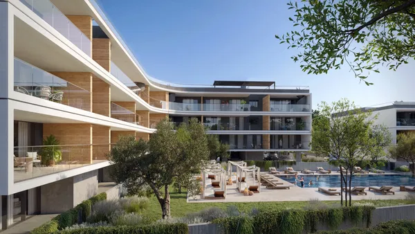 Sea View 121 m² Penthouse with Three Bedrooms for Sale in Paphos, Cyprus
