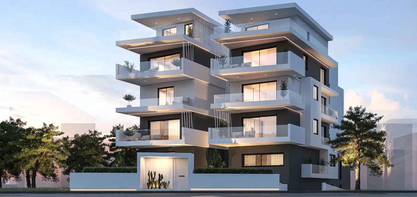 106 m² Three-Bedroom Modern Apartment for Sale in Alimos, Athens Southern suburbs