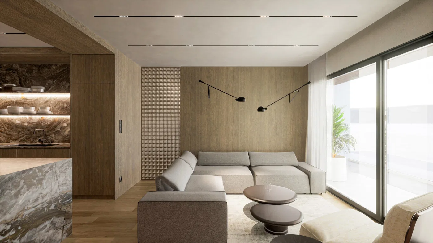 70 m² Sea-View Two-Bedroom Apartment for Sale in Glyfada, Athens Southern suburbs
