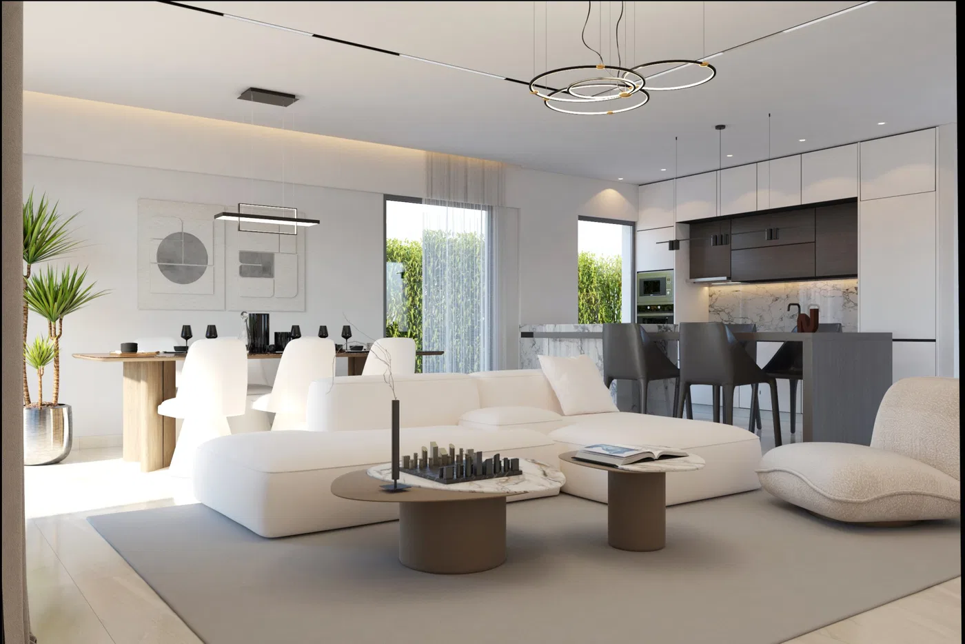 Three-Bedroom Apartment for Sale in Voula, Athens Southern suburbs with Fireplace