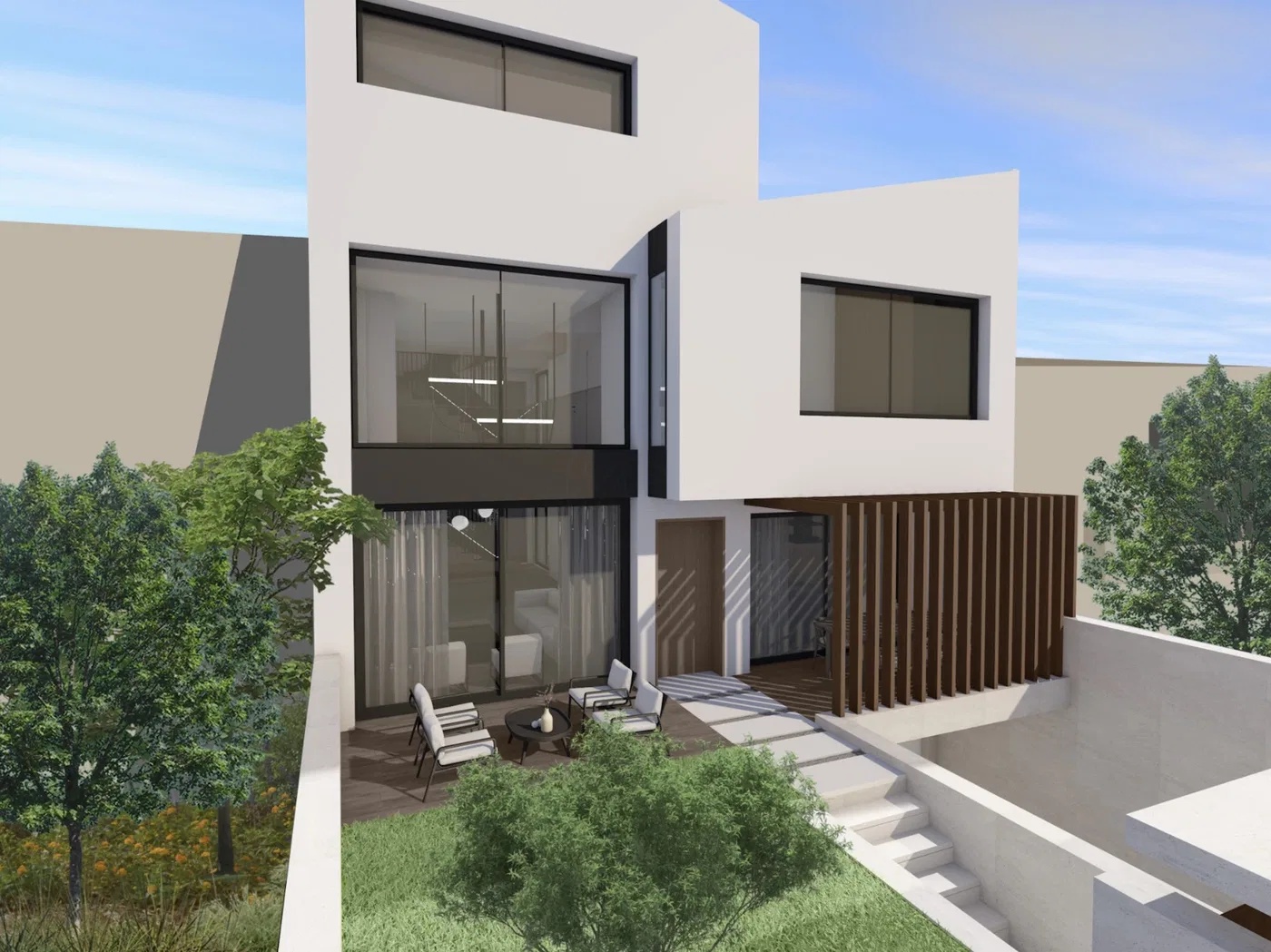 Modern Four-Bedroom Villa for Sale in Glyka Nera, Athens Eastern Suburbs