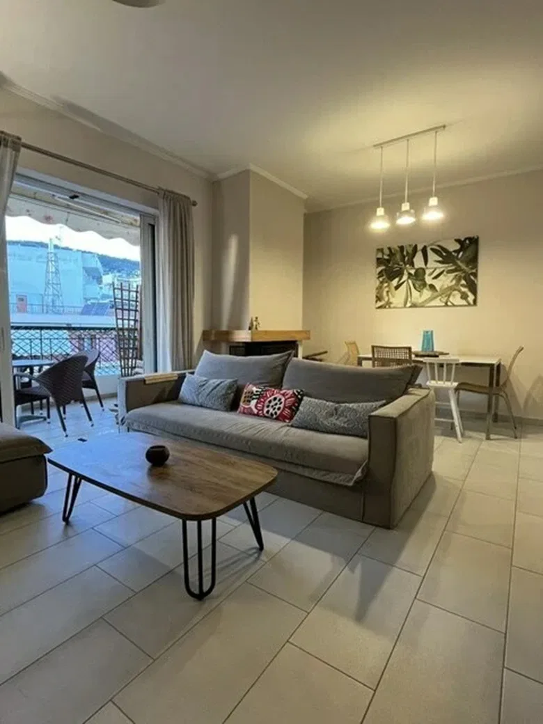 Sea-View Three-Bedroom Apartment for Sale in Petroupoli, Athens Western Suburbs