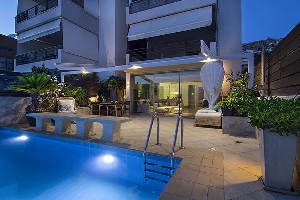 Sea-View 127 m² Apartment with Two Bedrooms for Sale in Saronida, Attica