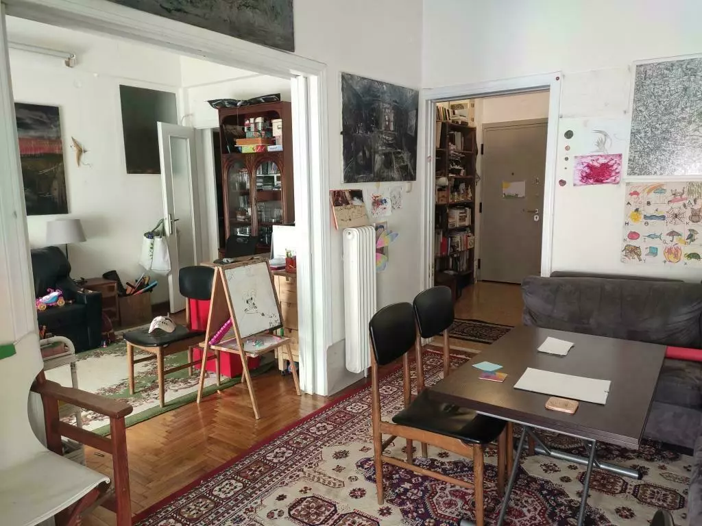 89 m² Two-Bedroom Renovated Apartment for Sale in Pangrati, Athens Center