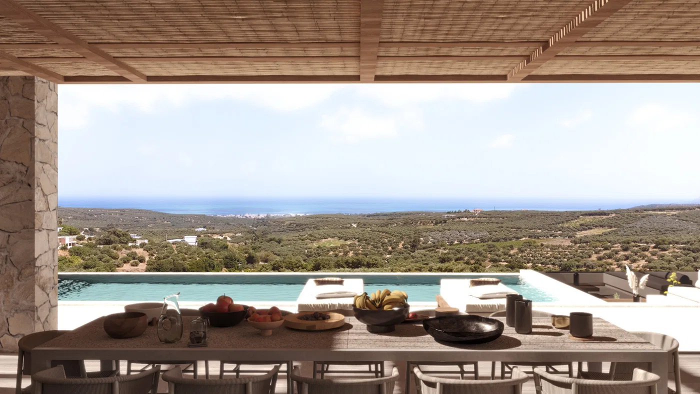 Three-Bedroom Villa for Sale in Xamoudochori, Platanias