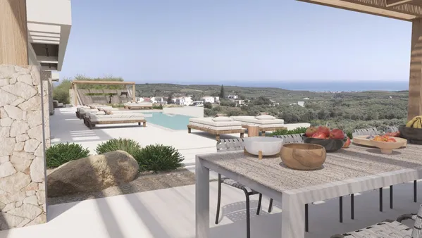 Sea View 336 m² Villa with Four Bedrooms for Sale in Xamoudochori, Platanias — photo 3