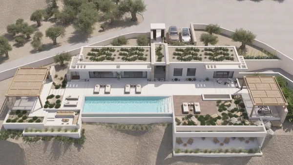 Sea View 336 m² Villa with Four Bedrooms for Sale in Xamoudochori, Platanias