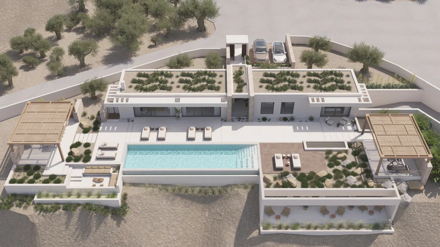 Sea View 336 m² Villa with Four Bedrooms for Sale in Xamoudochori, Platanias