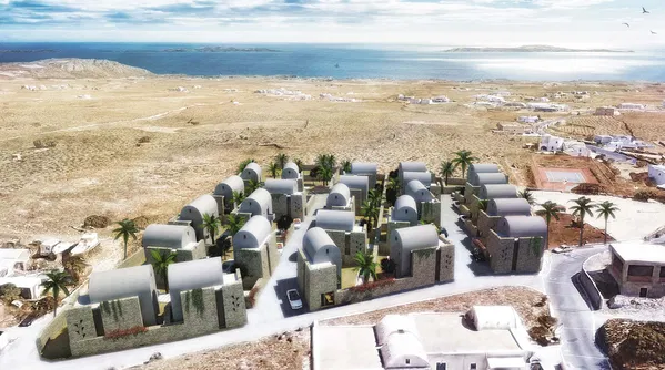 Newly Built 154 m² Villa with Three Bedrooms for Sale in Santorini, Cyclades