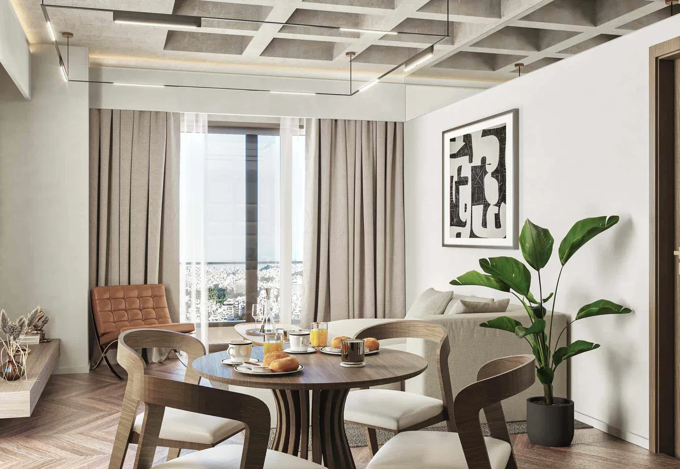 86 m² Contemporary Two-Bedroom Apartment for Sale in Gazi - Metaxourgio - Votanikos, Athens Center