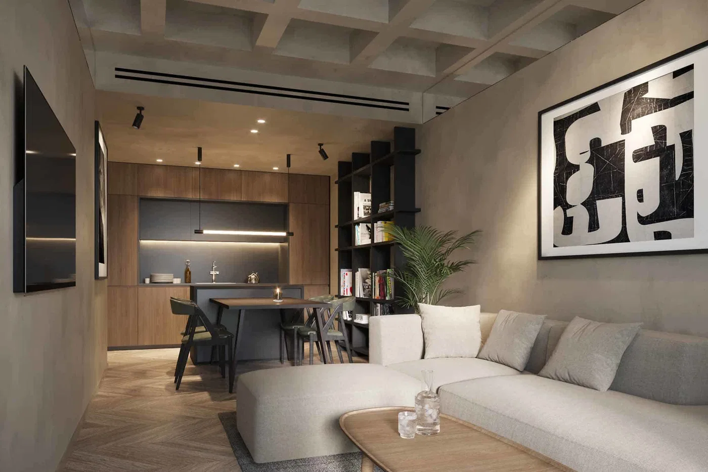 Modern 56 m² Apartment with One Bedrooms for Sale in Gazi - Metaxourgio - Votanikos, Athens Center