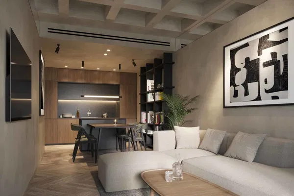 54 m² One-Bedroom Apartment for Sale in Gazi - Metaxourgio - Votanikos, Athens Center — photo 2