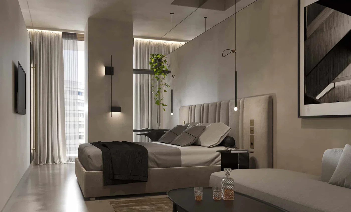 32 m² Contemporary One-Bedroom Apartment for Sale in Gazi - Metaxourgio - Votanikos, Athens Center