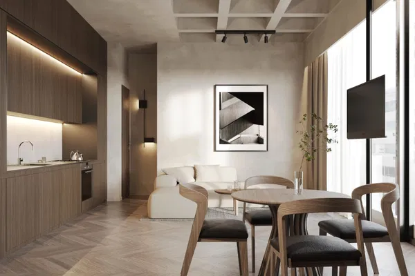One-Bedroom Contemporary Apartment for Sale in Gazi - Metaxourgio - Votanikos, Athens Center — photo 4