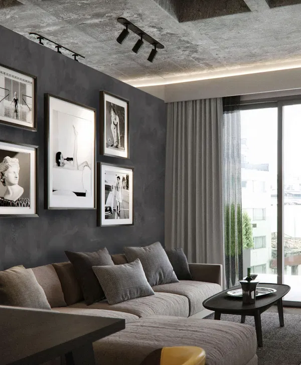38 m² One-Bedroom Modern Apartment for Sale in Gazi - Metaxourgio - Votanikos, Athens Center — photo 2