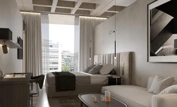 36 m² One-Bedroom Contemporary Apartment for Sale in Gazi - Metaxourgio - Votanikos, Athens Center