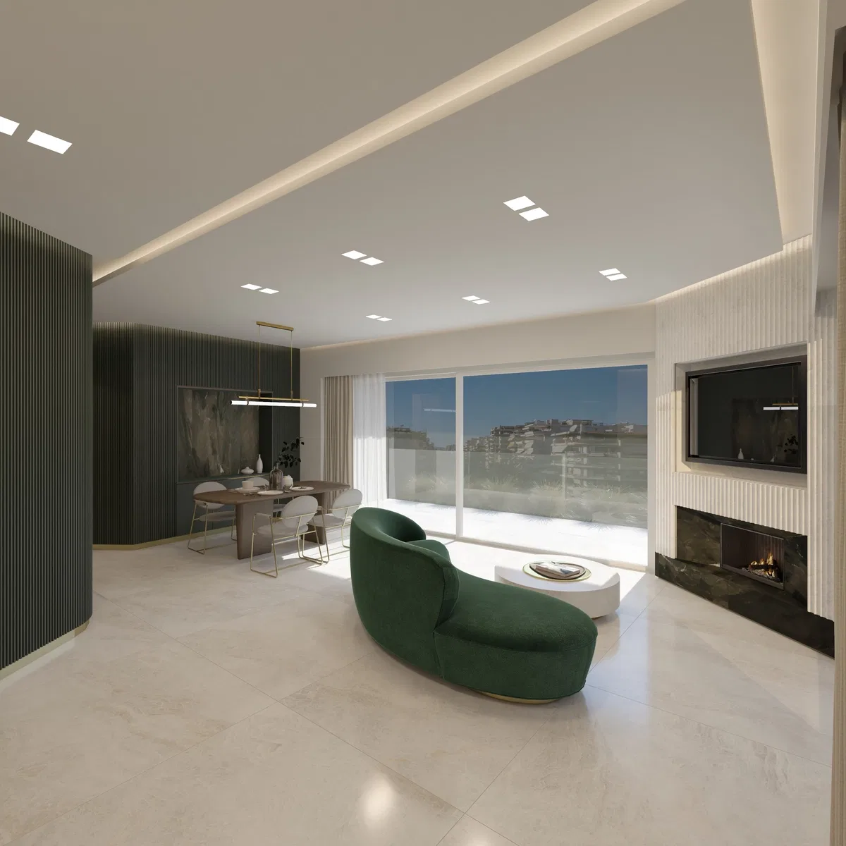 Three-Bedroom Apartment for Sale in Alimos, Athens Southern suburbs with Autonomous heating