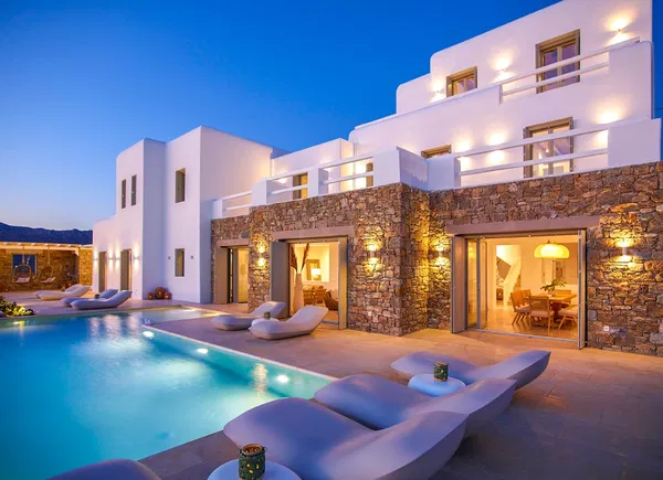Sea-View Eight-Bedroom Villa for Sale in Mykonos, Cyclades