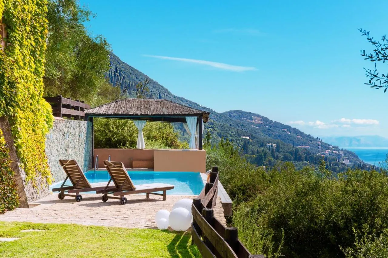 Sea View 273 m² Villa with Three Bedrooms for Sale in Corfu, Ionian Islands