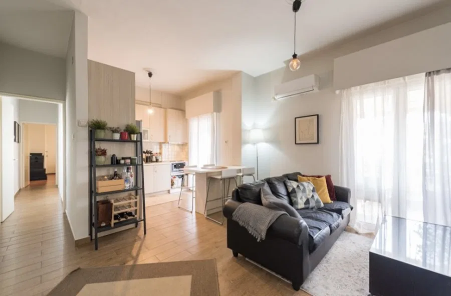 65 m² Renovated Two-Bedroom Apartment for Sale in Pangrati, Athens Center