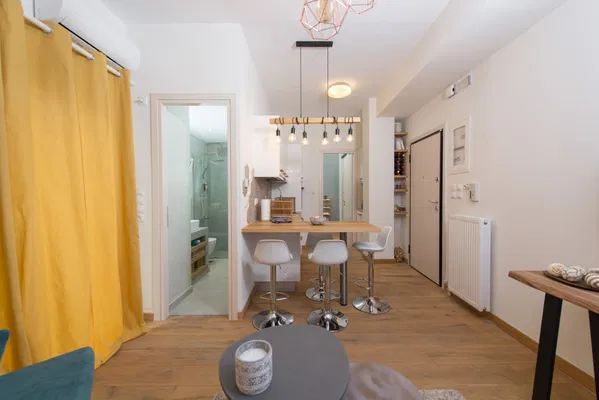 37 m² Renovated One-Bedroom Apartment for Sale in Gazi - Metaxourgio - Votanikos, Athens Center — photo 2