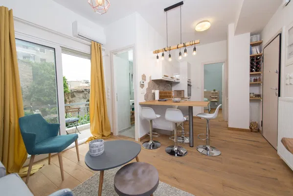 37 m² Renovated One-Bedroom Apartment for Sale in Gazi - Metaxourgio - Votanikos, Athens Center