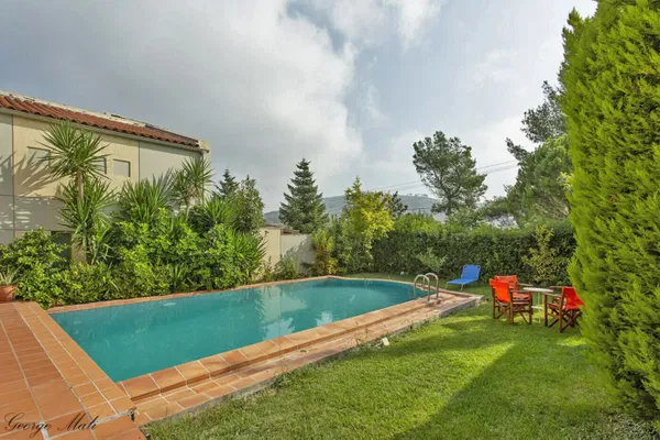 Sea View Three-Bedroom Villa for Sale in Agioi Anargyroi, Athens Western Suburbs — photo 3