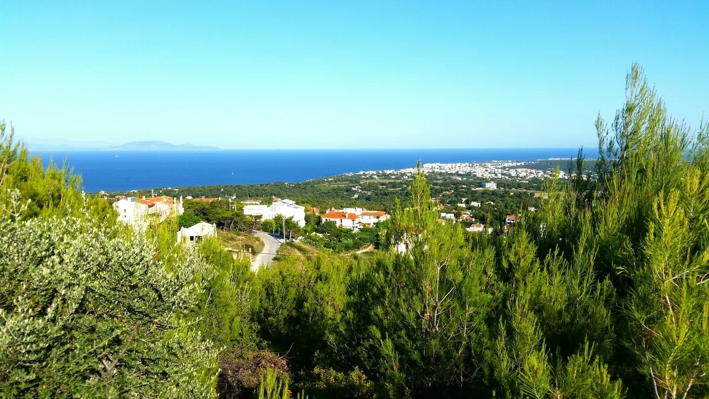 Seafront 1,072 m² Land for Sale in Nea Makri, Athens Eastern Suburbs