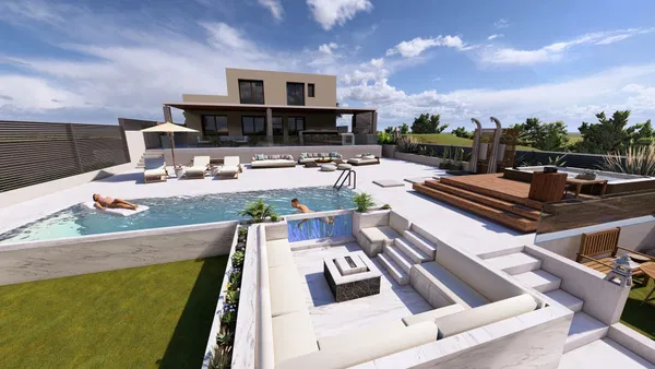 Seafront 2,625 m² Plot of Land for Sale in Kournas, Apokoronas — photo 3